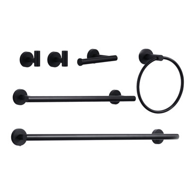 6 - Piece Bathroom Hardware Set