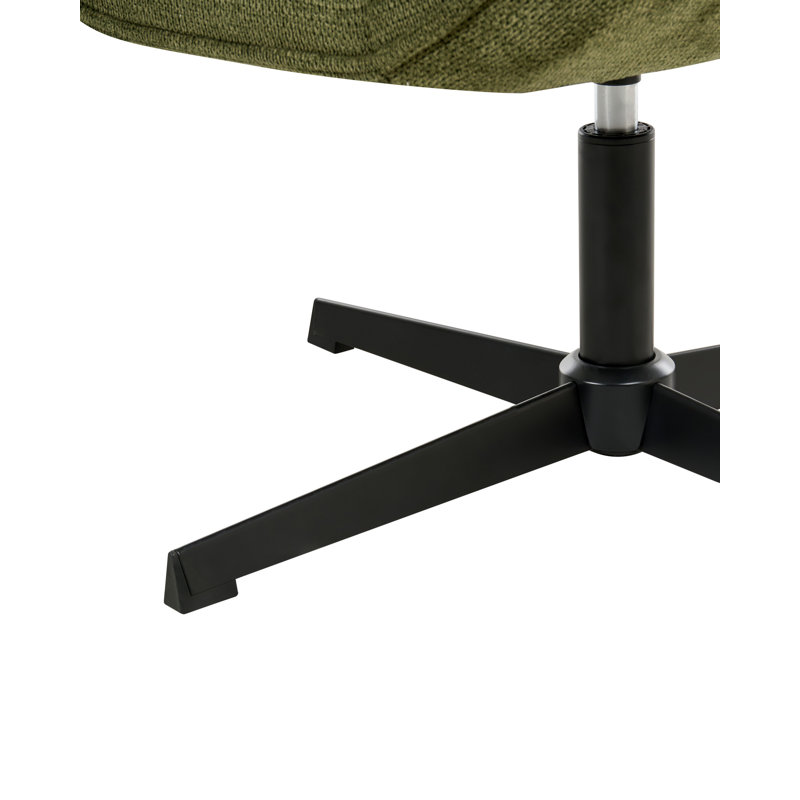Swivel Armchair AUMA Fabric, Green