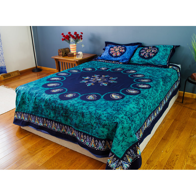 Eclectic Cotton Paisley Duvet Cover