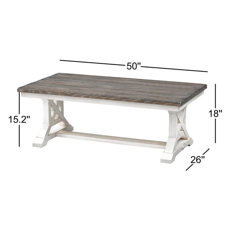 Table basse Brenai, Crème