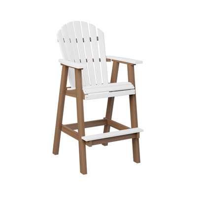 Comfo Back Outdoor Bar Stool