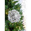 D4.5 "feuille glacée / boule de brindilles, boules suspendues décoratives pour décoration de fêtes, ensemble de 4