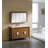 Heyer 48 " W Freestanding Standard Free Standing Single Double Single Vanity Bathroom Vanity With Ceramic Top-349587982