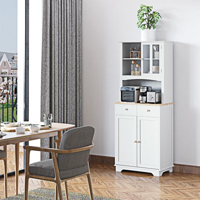 Kitchen Buffet with Hutch