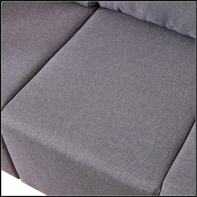 Lit escamotable avec canapé et tablettes Murphy, parfait pour les espaces de vie peu encombrants, Lit double