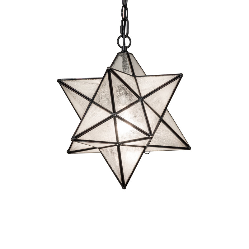Sitare 1 - Light Pendant, Textured Black, 60" H x 12" W x 12" D