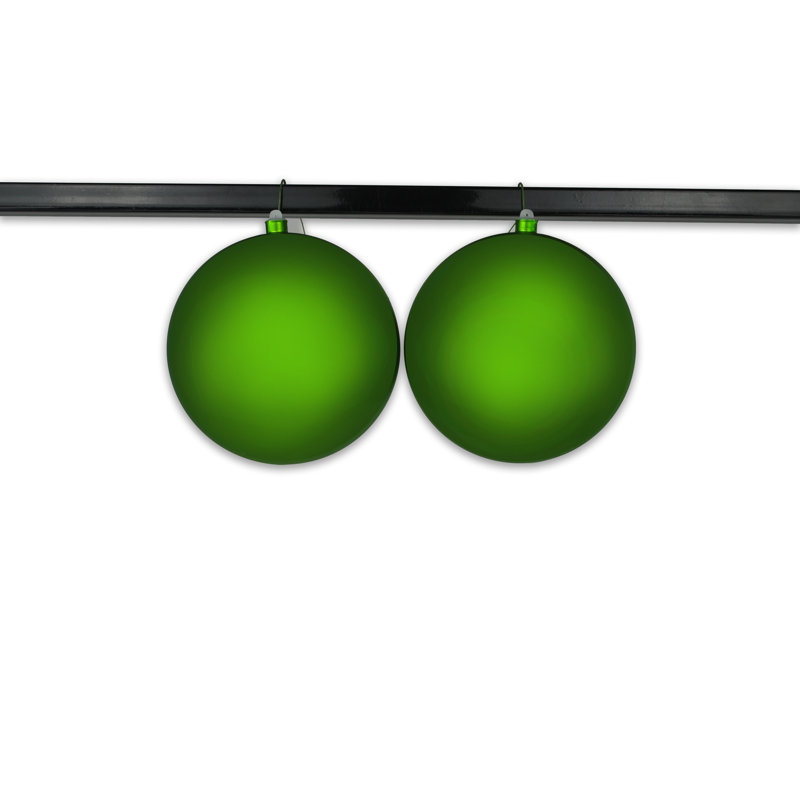 Shatterproof Ball Ornament, Vert citron