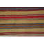 Tapis rayé en laine Kilim