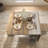5 Pieces Folding Rectangular Dining Table Set
