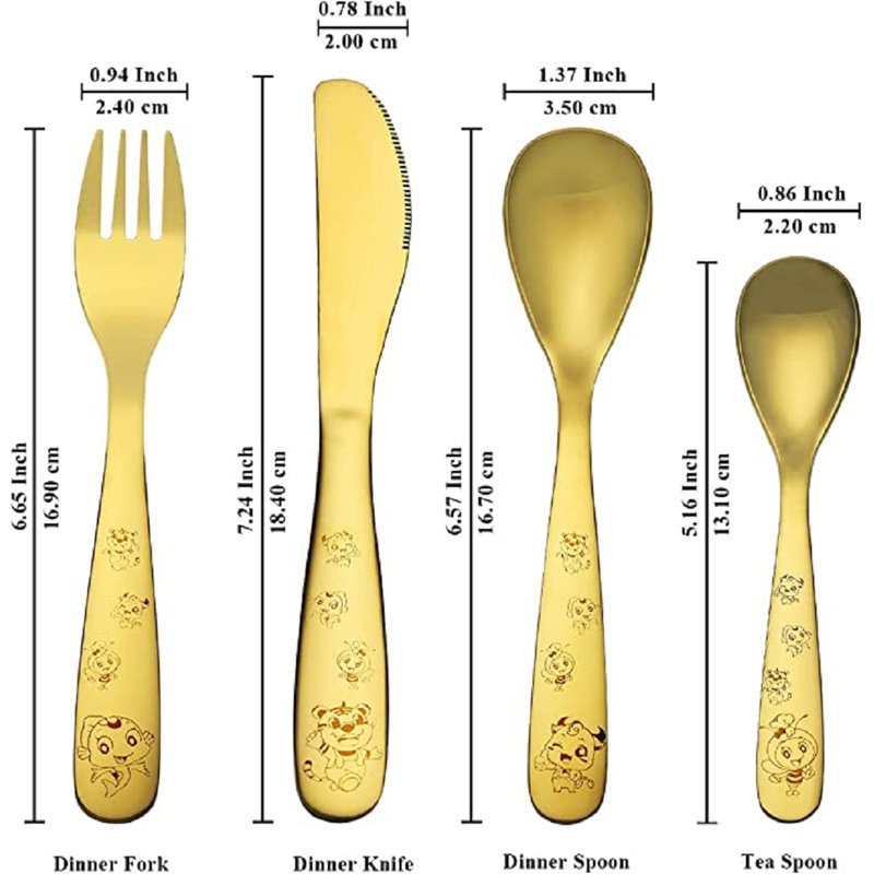 Gemma Violet Burk Stainless Steel Flatware Set