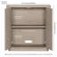 Armoire d'appoint rectangulaire Easton-978530819