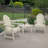 Anette Outdoor Adirondack Chair With Table-818309919