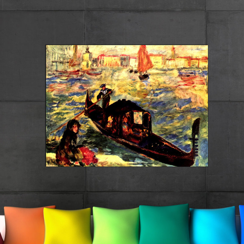 Pierre-Auguste Renoir - Wrapped Canvas Painting, 90cm H x 120cm W x 1.8cm D