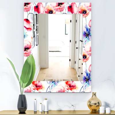 Miroir de salle de bain/meuble-lavabo en fleur 18