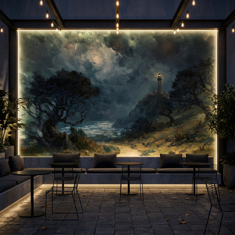 Décoration murale Loodouse, Textured Non-Pasted, 120"x96"