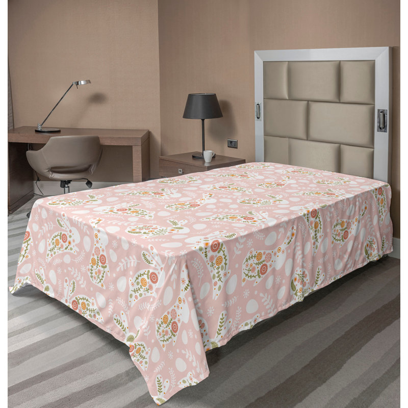 Drap plat Ambesonne, Drap plat pour lit simple