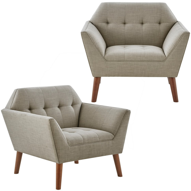 Méridienne Rhode Island, Polyester gris clair