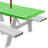 Vinyl Picnic Fited Tableclth Rectangle 48X24 Black-673318965-673318920