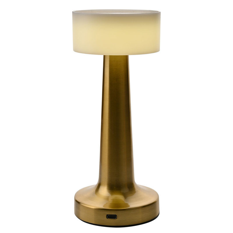 USB LED Touch Table Lamp, Bronze