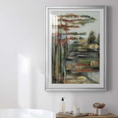 Daydream - Matted and Framed Under Acrylic Glass, Large Living Room Wall Art