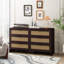 Armoire de coin en rotin 51,18 po-979698702