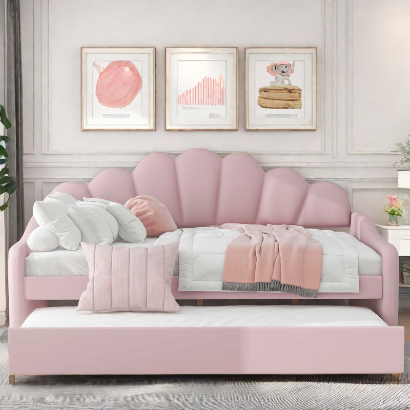 Lit de jour Linarez, Rose