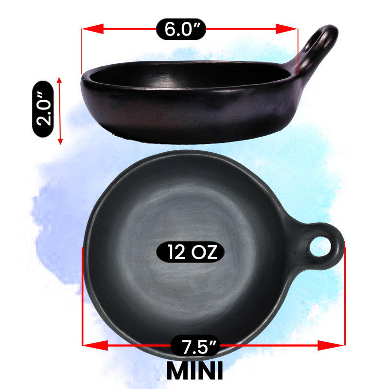 Ancient Cookware 0.38 Quarts Ceramic Saute Pan