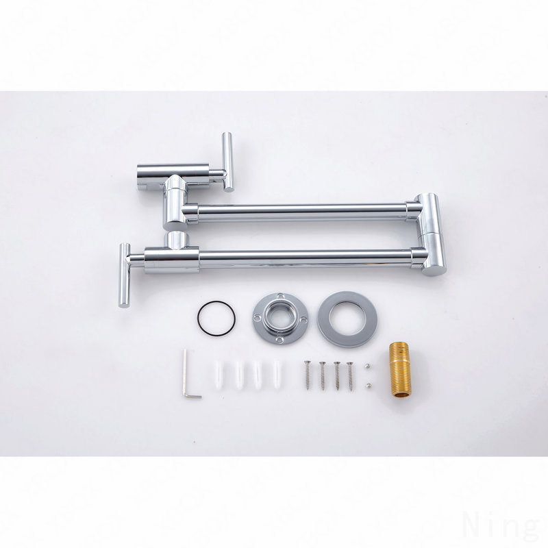 Robinet remplisseur mural, Chrome chrome