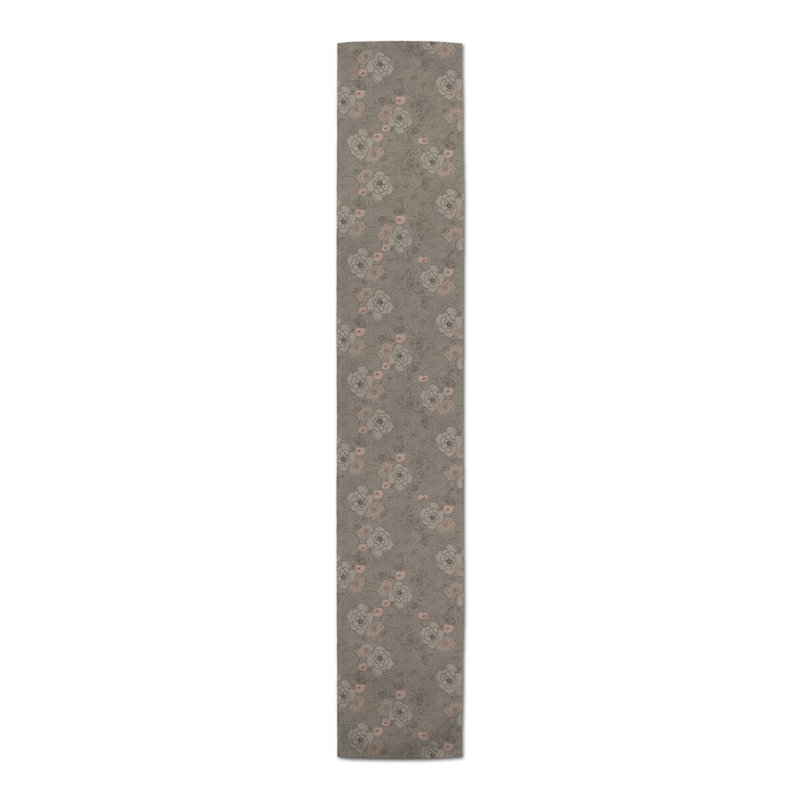 Rectangular Table Runner, 90" x 16", Brown