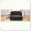 Chaise longue moderne et confortable avec assise profonde et accoudoirs superposés-779381852
