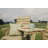 Trapezoidal 43.5cm L Outdoor Standing Height Table
