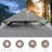 Yardgrace 10'X10' Soft-top Double-Roofed Steel Patio Gazebo-122447115