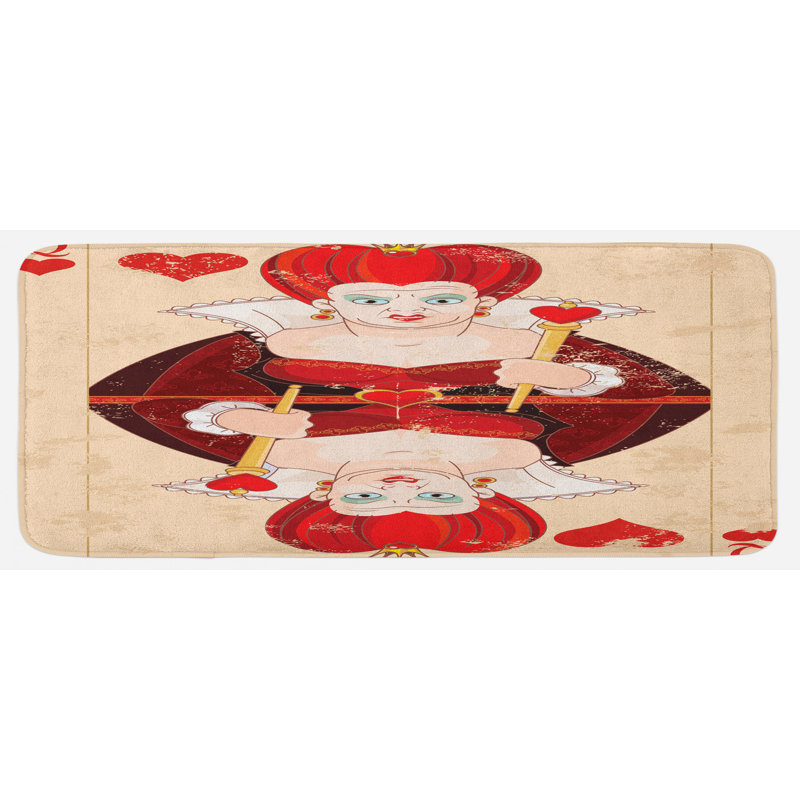 Tapis de cuisine alice in wonderland