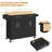 36″ H Kitchen Island Cart with Storage Drawers and Wheels-106815340