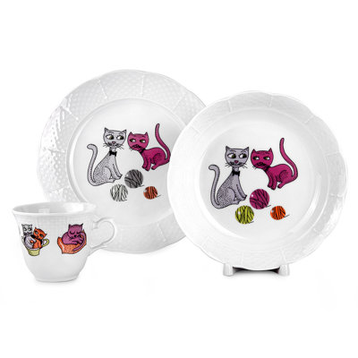Detska Souprava Thun 1794 A.S. Service de vaisselle pour enfants en porcelaine pour enfants