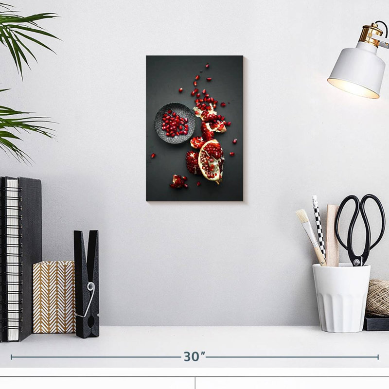 Yarlin Pomegranate Seeds, 12" H x 8" W
