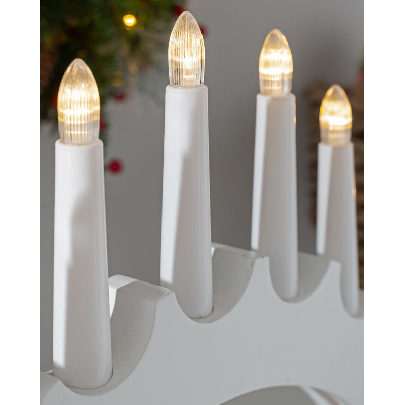 Unscented Flameless Candle, White
