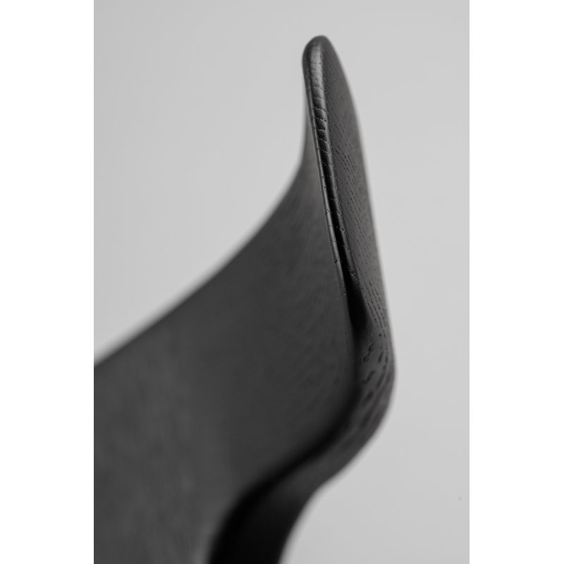Anvil Dining Chair, Matte Black