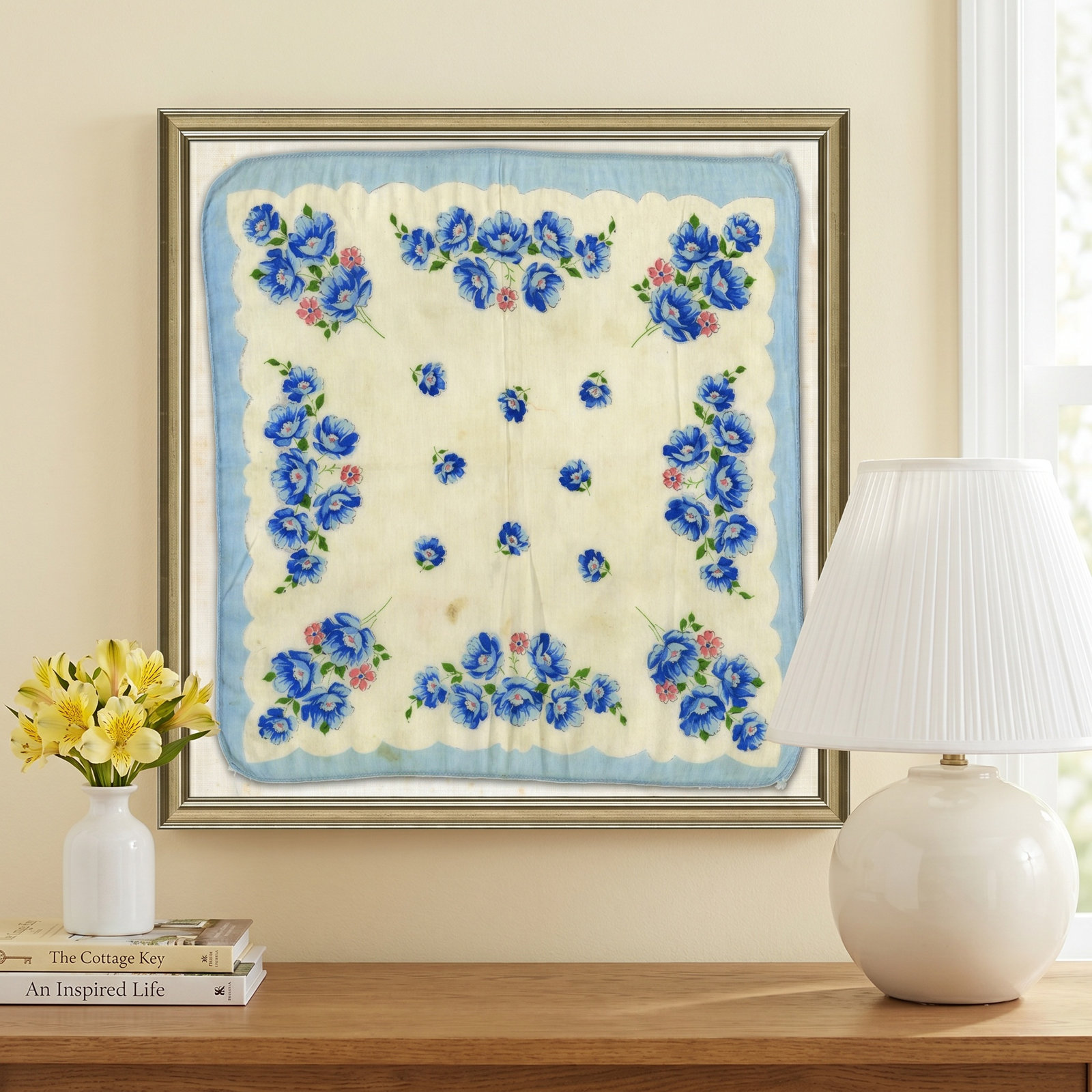 Vintage Silk Handkerchief II