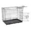 Warsaw Plastic Tray Iron Pet Cage with 2 Doors-965453731
