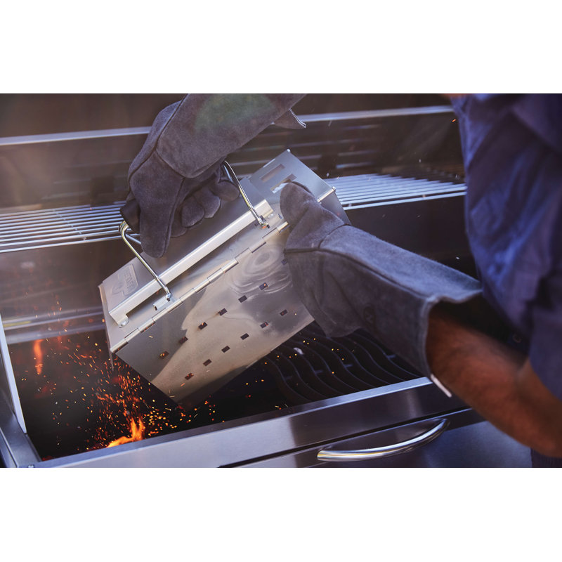 Napoleon 67.5" Professional Charcoal Grill with Smoker
