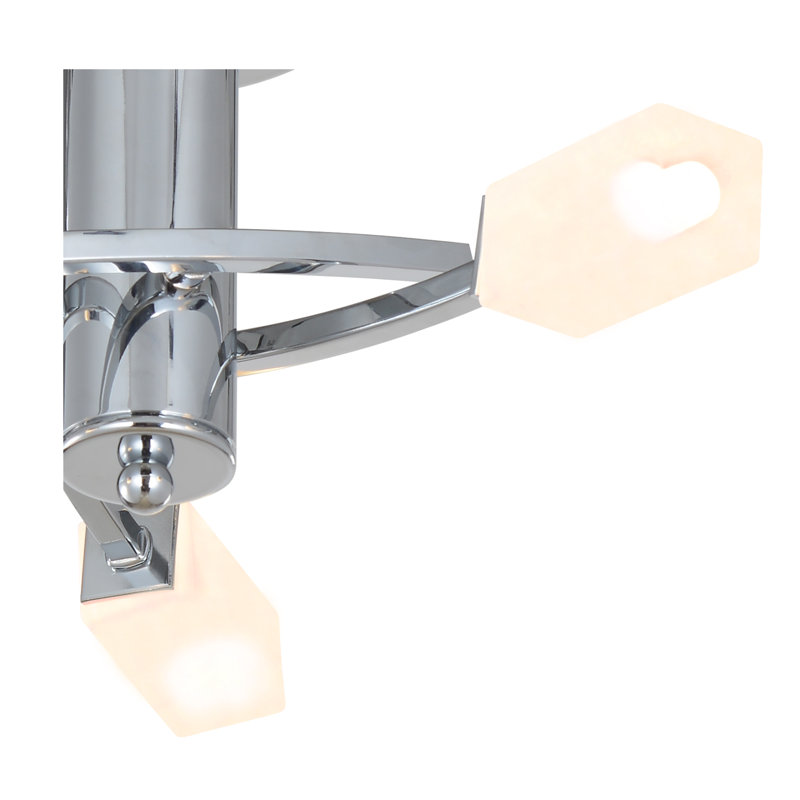 Kaylah Glass Semi Flush Mount