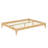 Solid Dry Bamboo Wood Platform Bed Frame, With Wood Slat Support-2050331900