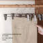 Séchoir à linge rétractable en acier inoxydable