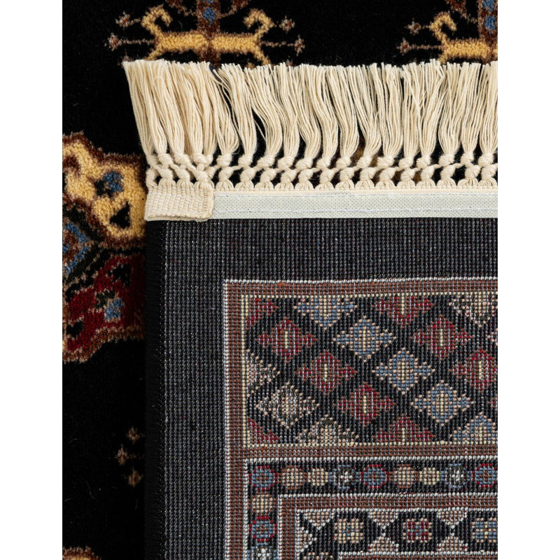  Balikh Tekke Rug, Square 7'10"
