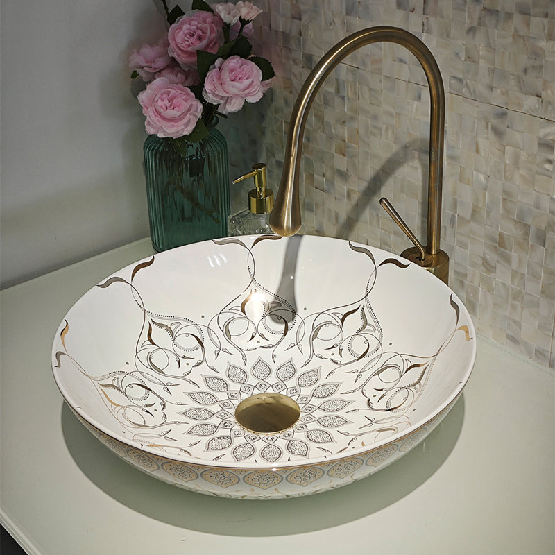 Fanwin Star 16'' Circular Bathroom Sink