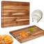 Acacia Wood Large Cutting Board for Kitchen-122527081