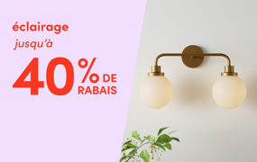 éclairage en solde