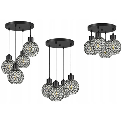 Danner 4 - Light Cluster Globe Pendant