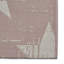 Machine Woven Rose/Cream Rug-70523306